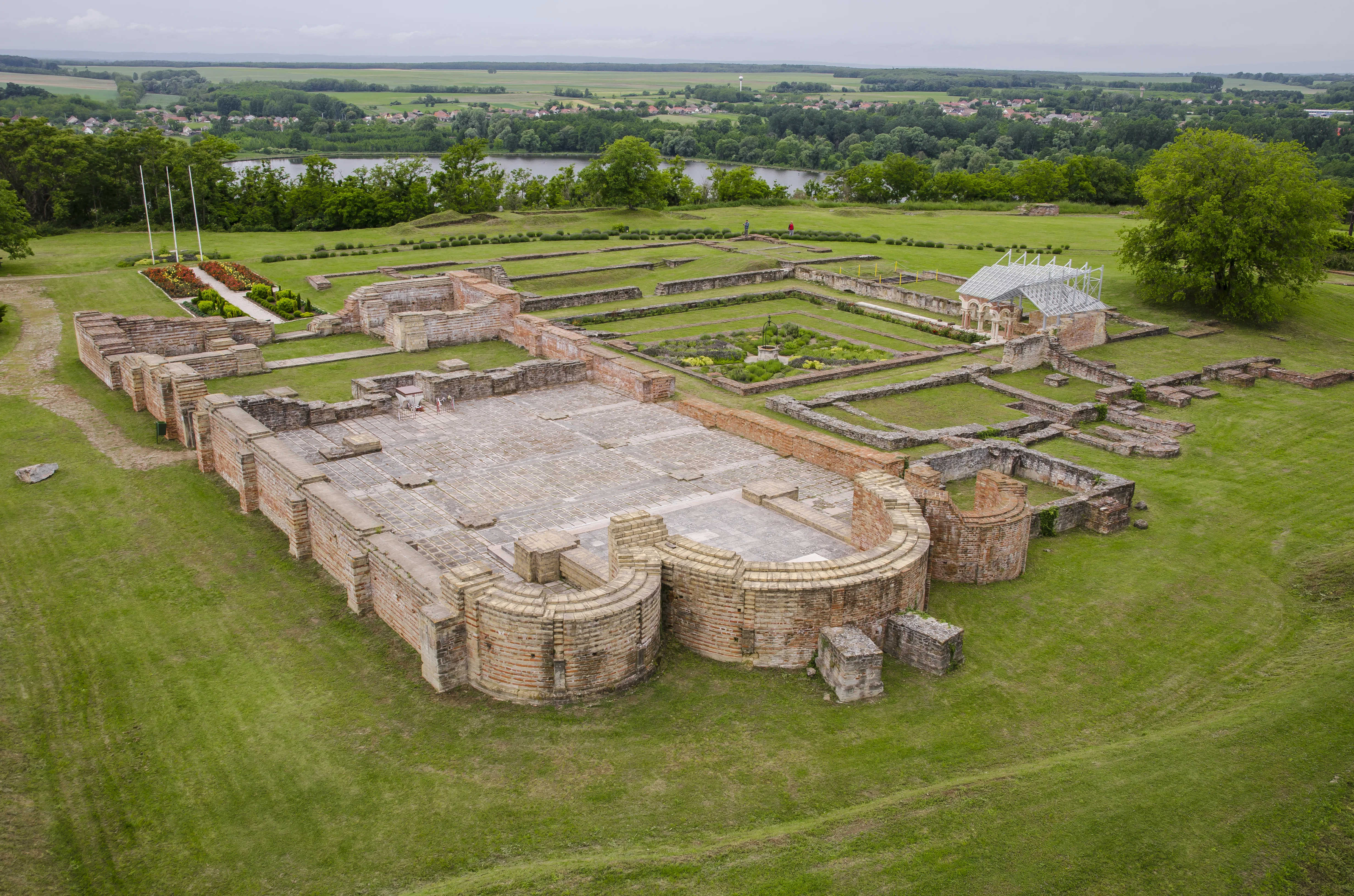 Ruins of the Benedictine Abbey, Somogyvár