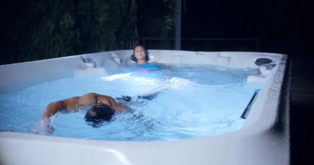 Jakuzzi, Szauna